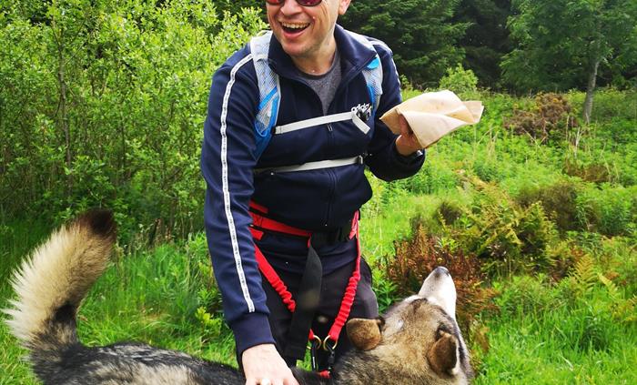 Husky Hiking Walk & Talk Team Meeting (with cake)